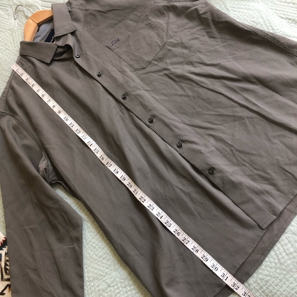 Tommy Bahama SILK blend Long Sleeve Button Down Shirt Sz XL - Picture 8 of 10